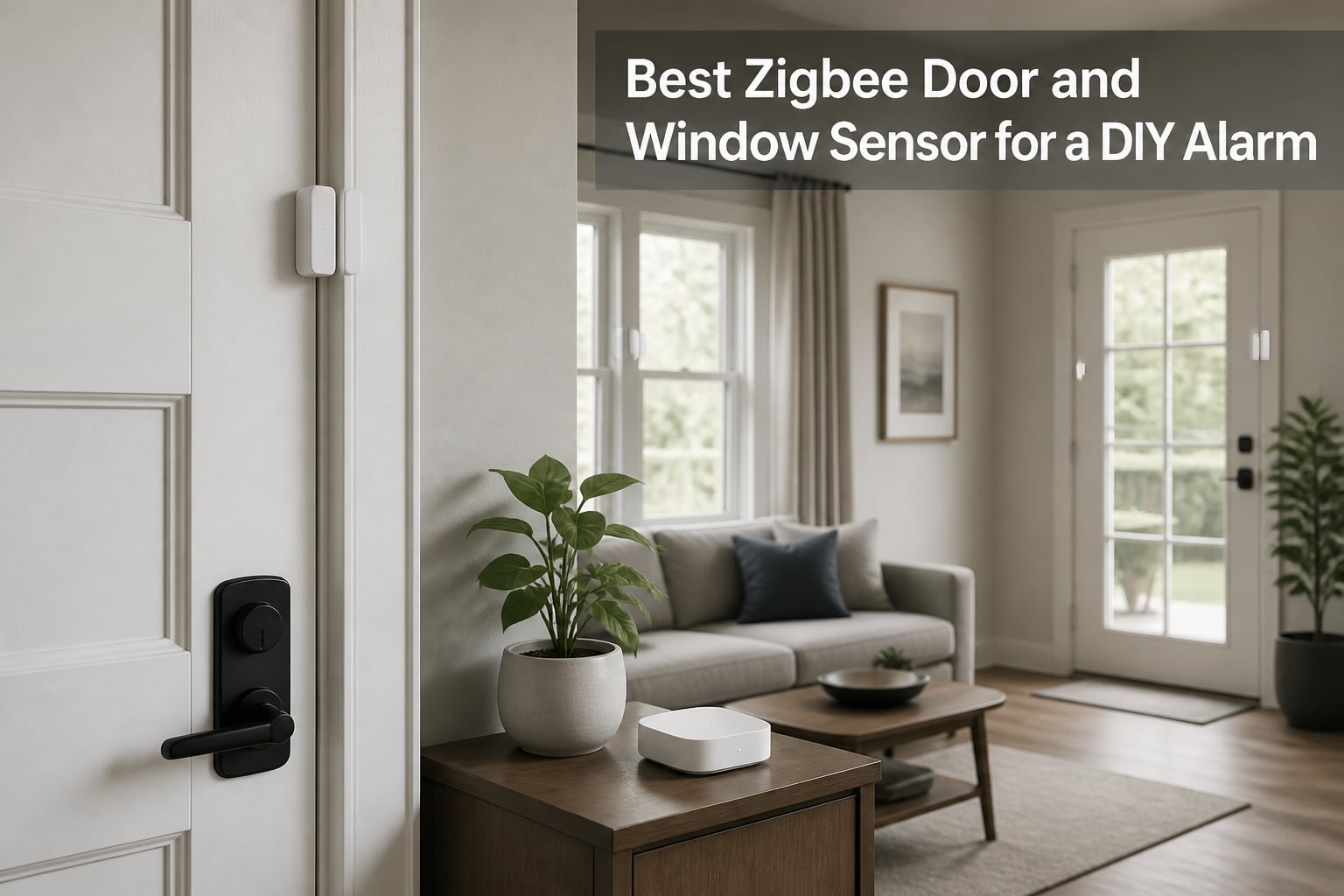 Best Zigbee Door and Window Sensor for a DIY Alarm