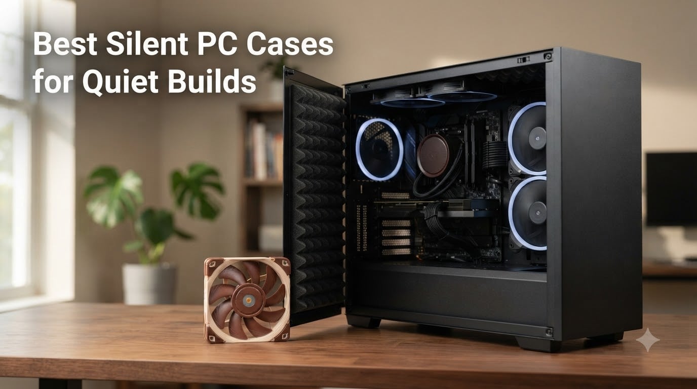 Best Silent PC Cases for Quiet Builds