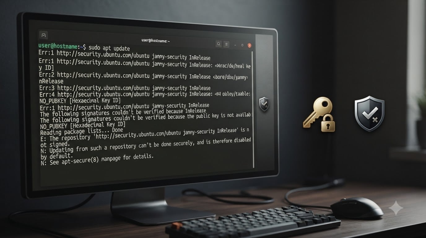 Fixing "GPG Error: The Following Signatures Couldn't Be Verified" on apt Repositories