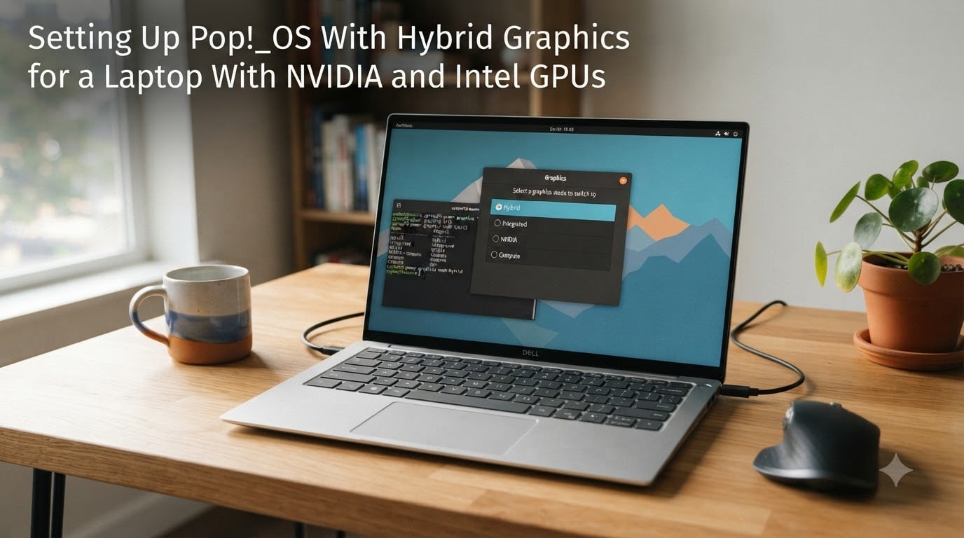 Setting Up Pop!_OS With Hybrid Graphics for a Laptop With NVIDIA and Intel GPUs
