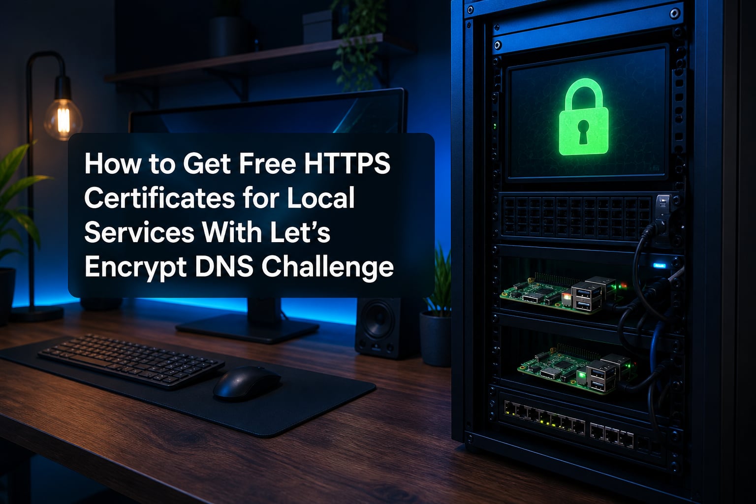 How to Get Free HTTPS Certificates for Local Services With Let's Encrypt DNS Challenge