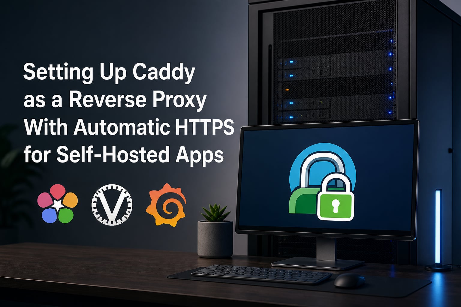 Setting Up Caddy as a Reverse Proxy With Automatic HTTPS for Self-Hosted Apps