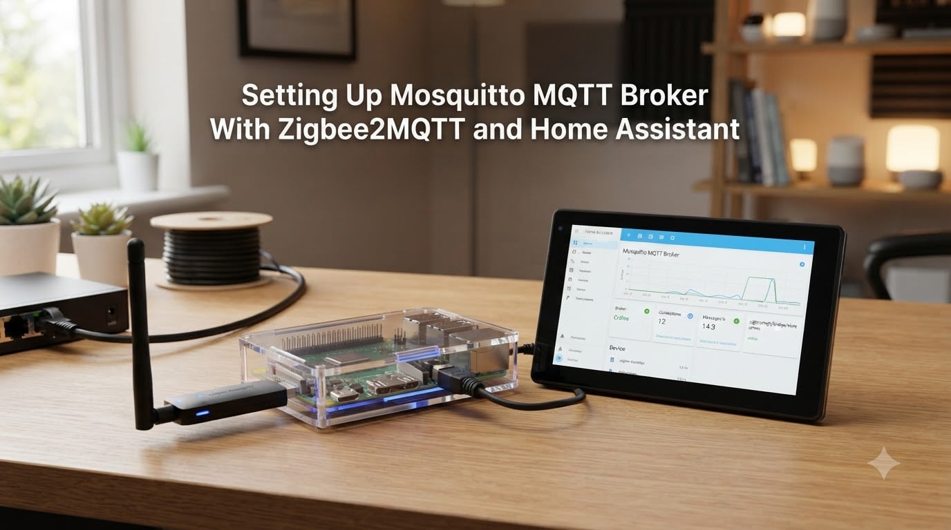 Setting Up Mosquitto MQTT Broker With Zigbee2MQTT and Home Assistant