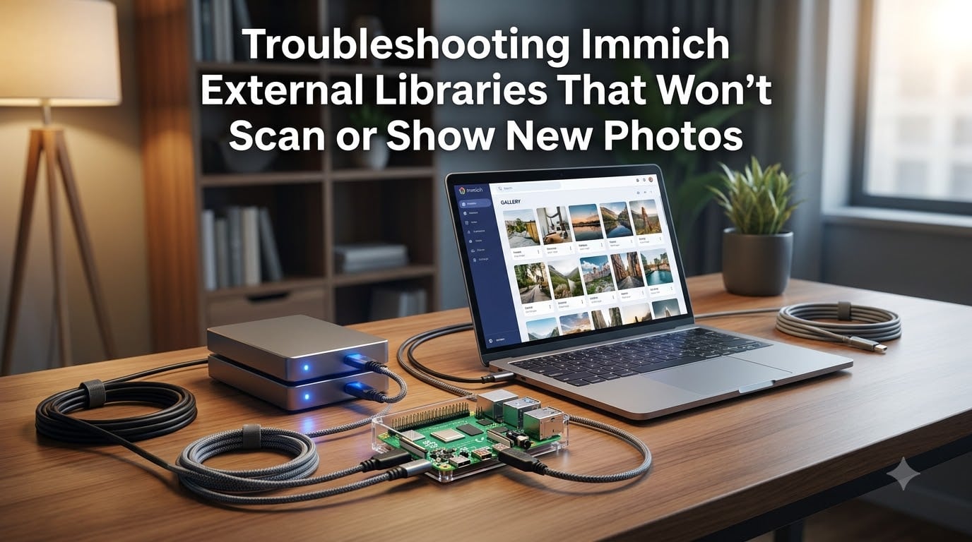 Troubleshooting Immich External Libraries That Won't Scan or Show New Photos