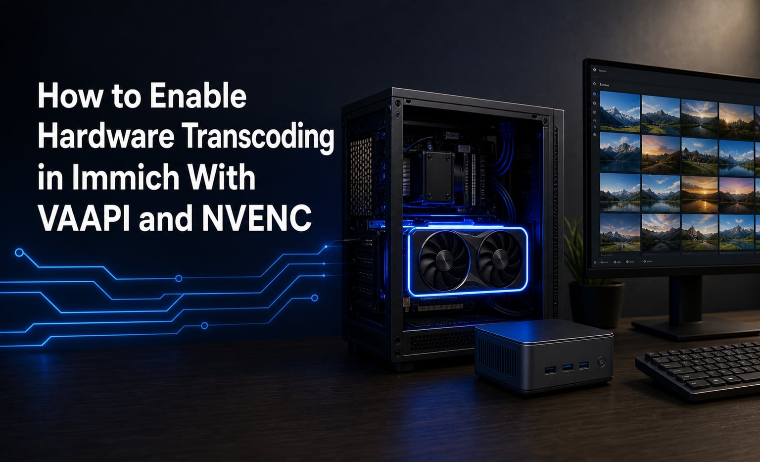 How to Enable Hardware Transcoding in Immich With VAAPI and NVENC