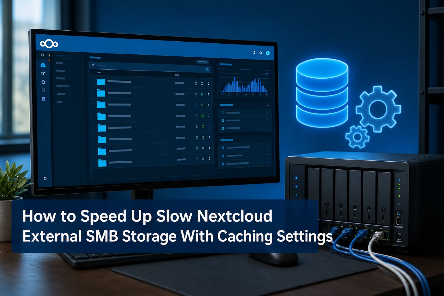 How to Speed Up Slow Nextcloud External SMB Storage With Caching Settings