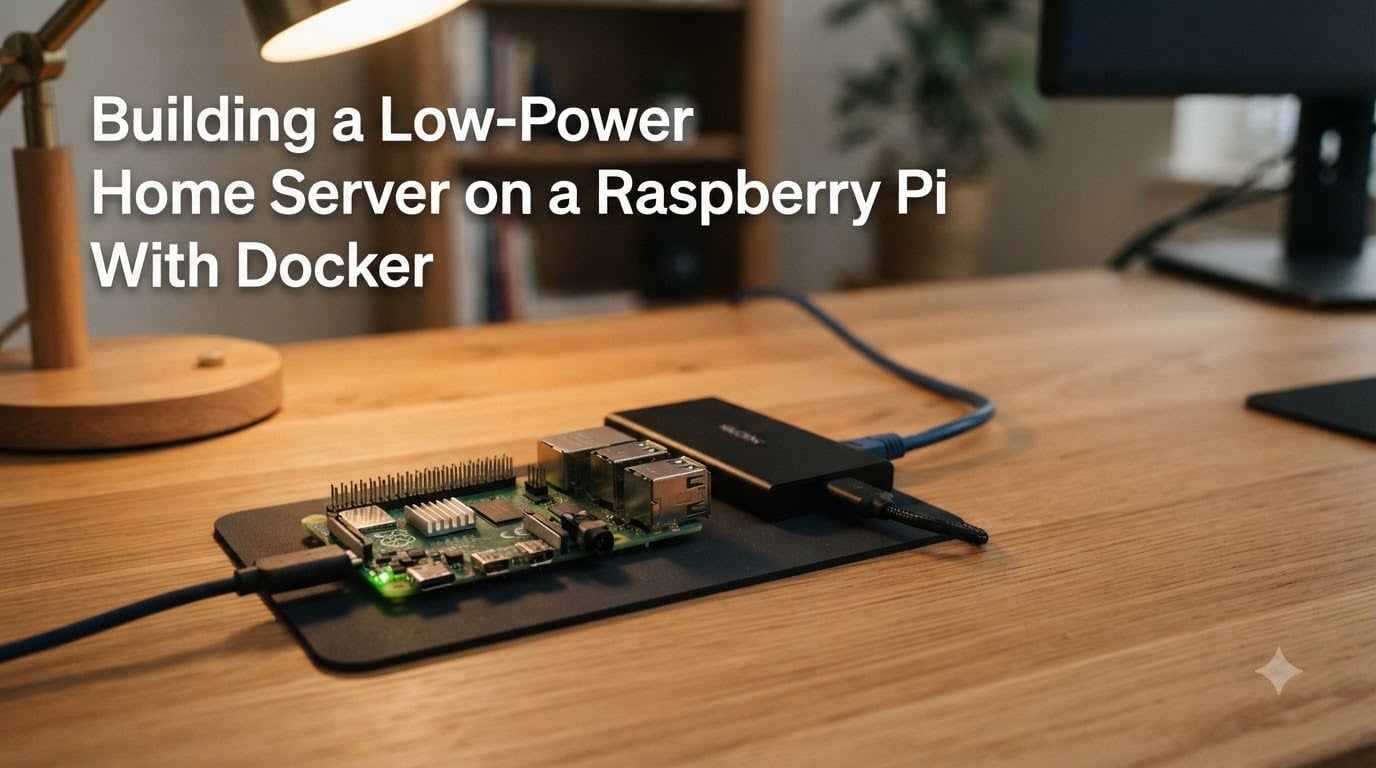 Building a Low-Power Home Server on a Raspberry Pi With Docker
