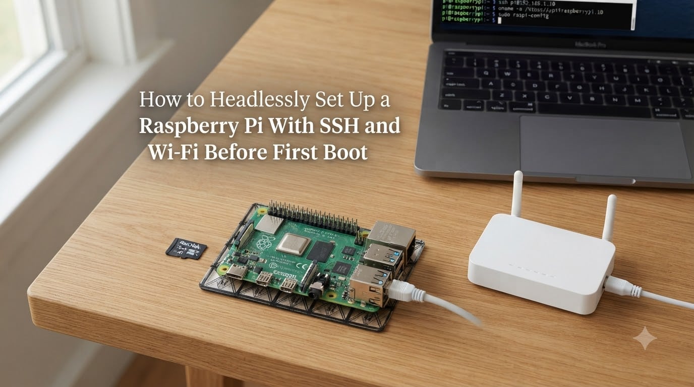 How to Headlessly Set Up a Raspberry Pi With SSH and Wi-Fi Before First Boot