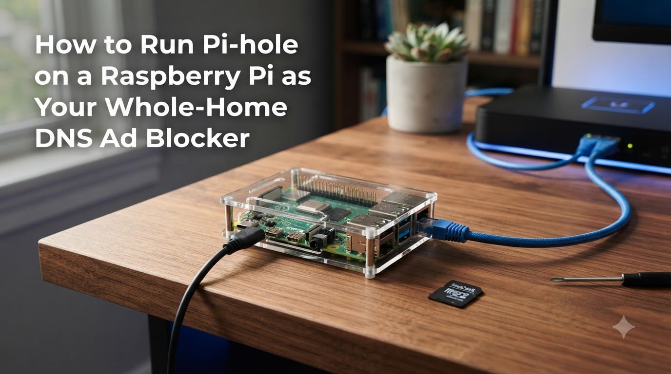 How to Run Pi-hole on a Raspberry Pi as Your Whole-Home DNS Ad Blocker