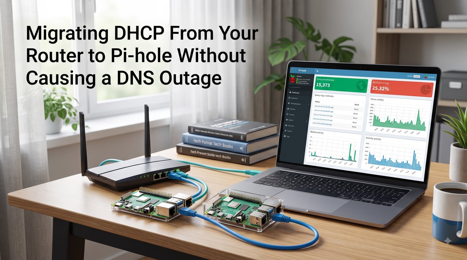 Migrating DHCP From Your Router to Pi-hole Without Causing a DNS Outage