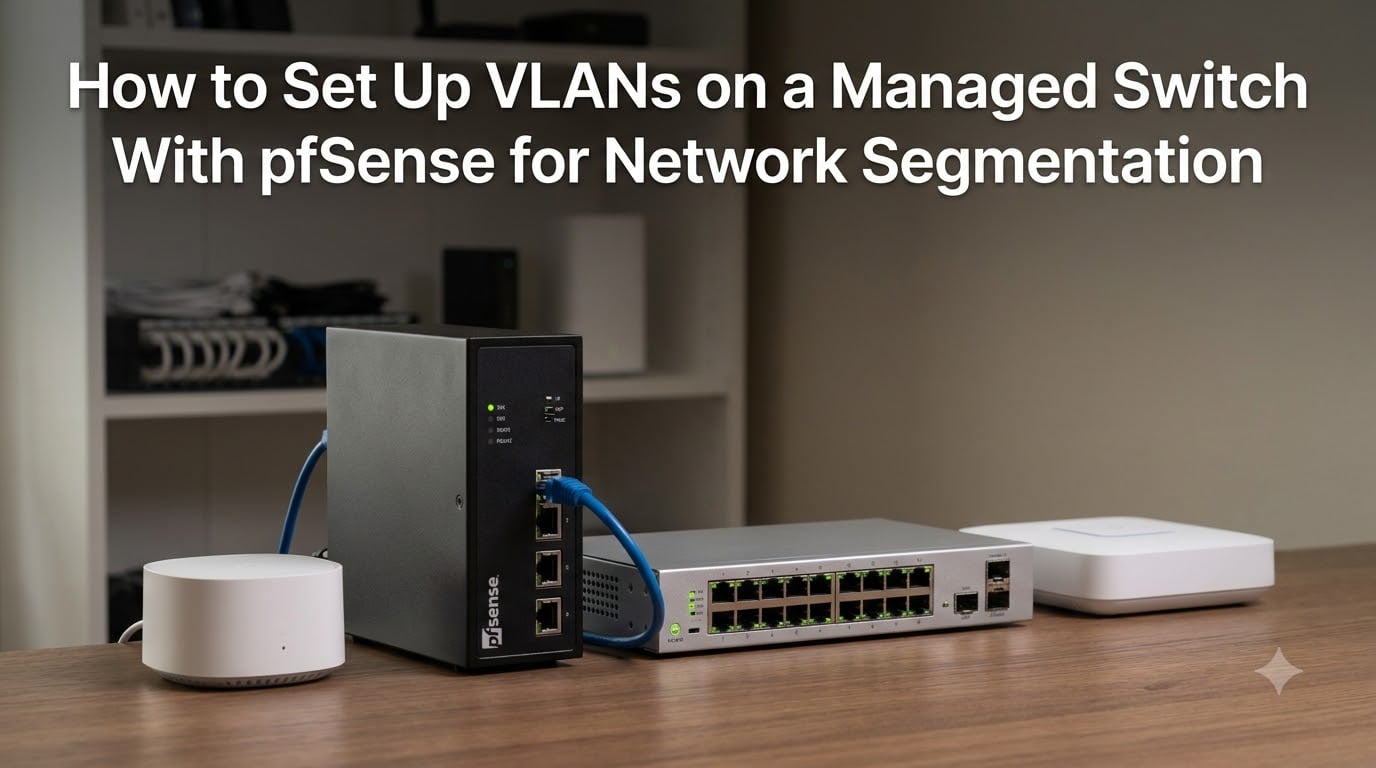How to Set Up VLANs on a Managed Switch With pfSense for Network Segmentation