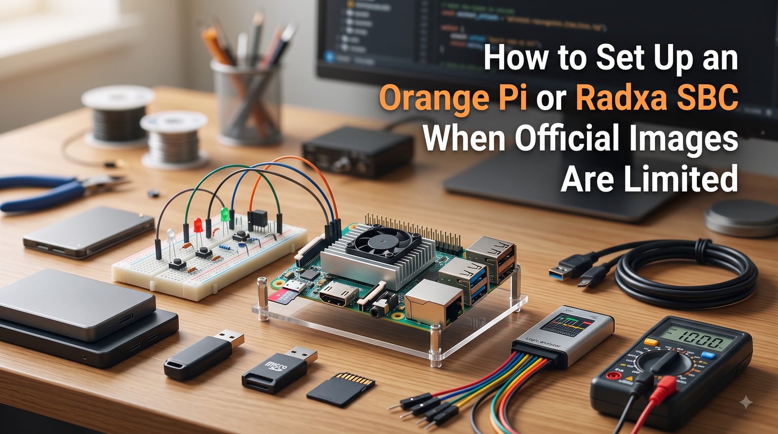 How to Set Up an Orange Pi or Radxa SBC When Official Images Are Limited