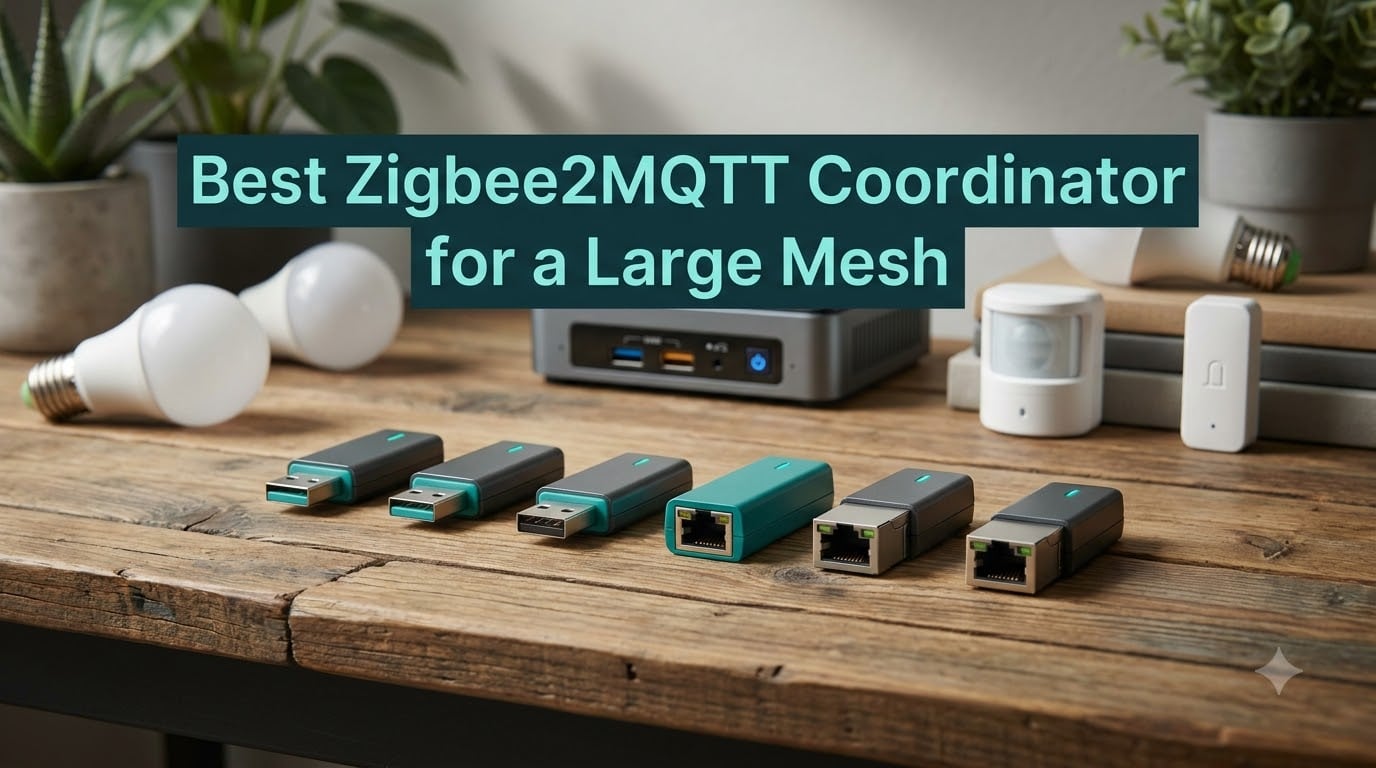 Best Zigbee2MQTT Coordinator for a Large Mesh