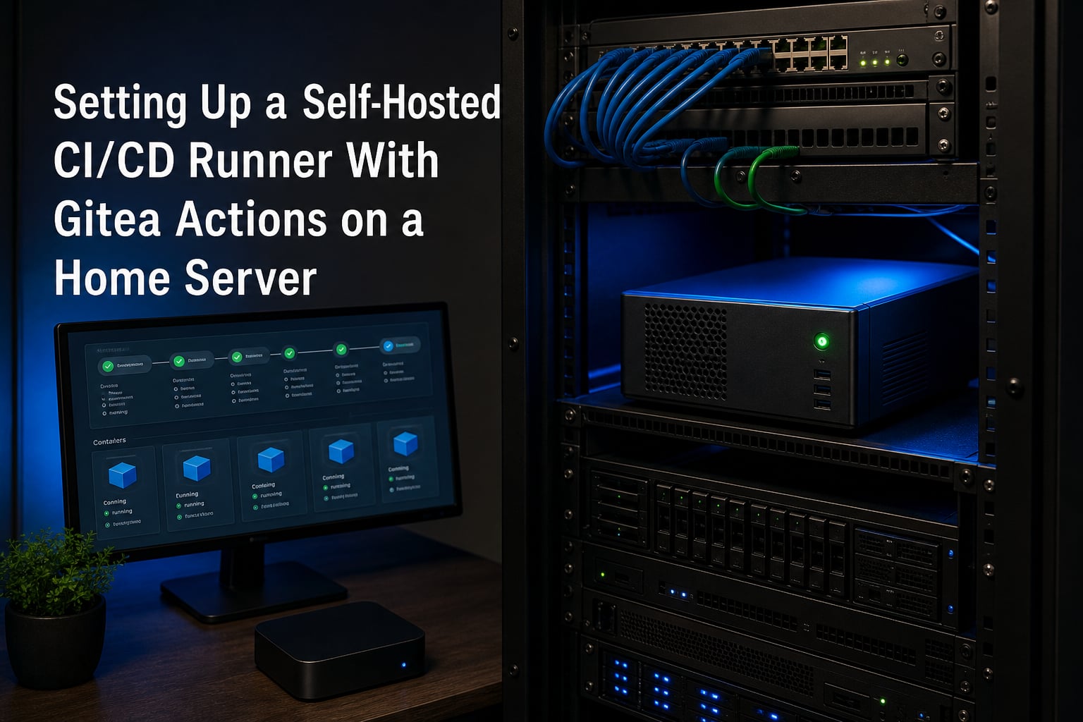 Setting Up a Self-Hosted CI/CD Runner With Gitea Actions on a Home Server