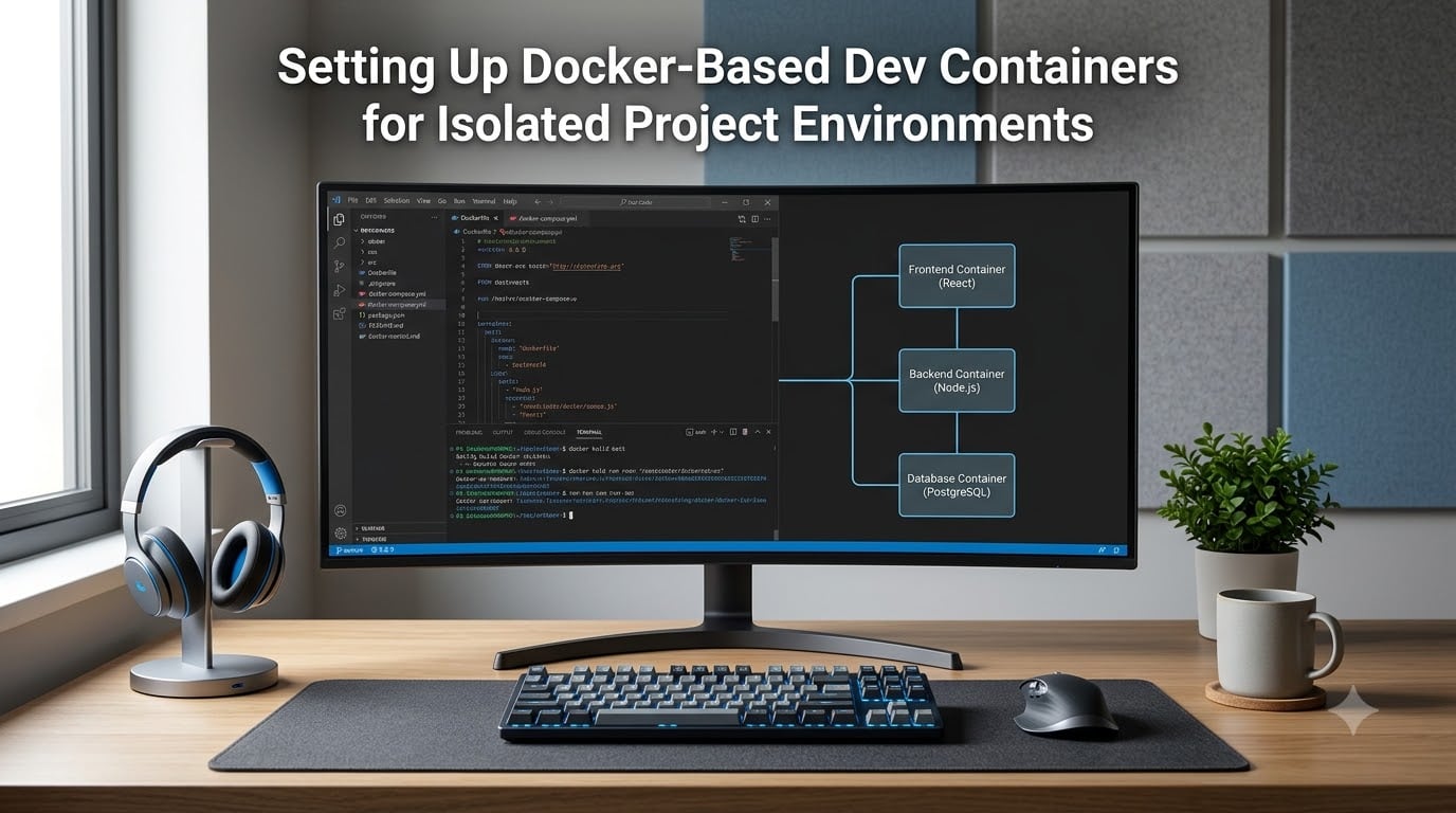 Setting Up Docker-Based Dev Containers for Isolated Project Environments