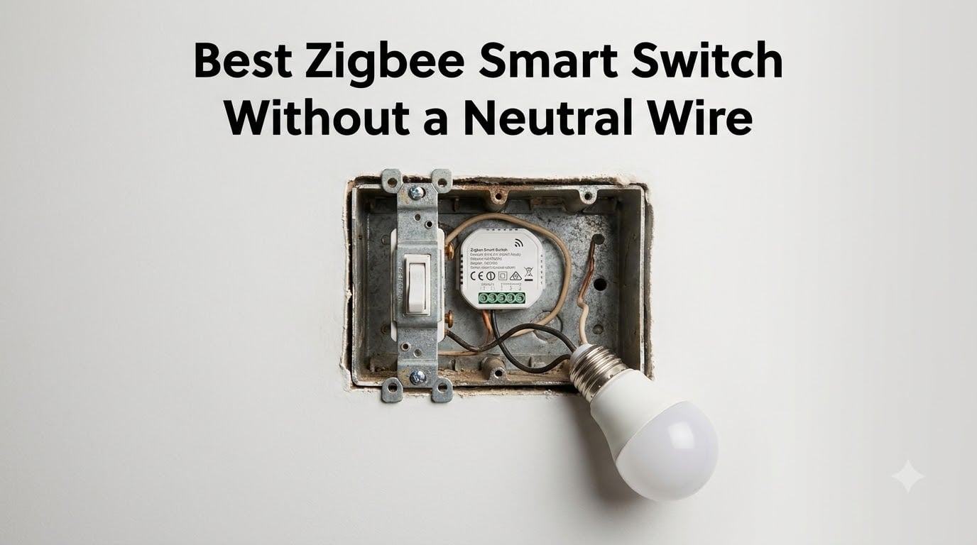 Best Zigbee Smart Switch Without a Neutral Wire