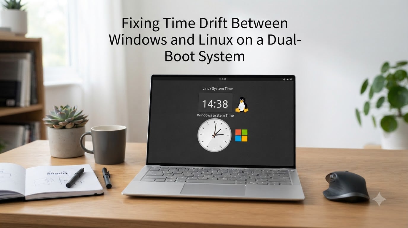 Fixing Time Drift Between Windows and Linux on a Dual-Boot System