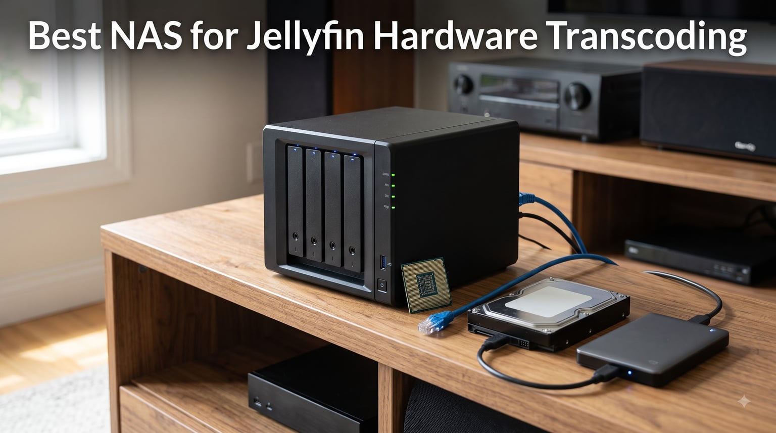 Best NAS for Jellyfin Hardware Transcoding