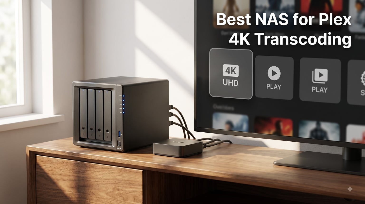 Best NAS for Plex 4K Transcoding in 2026
