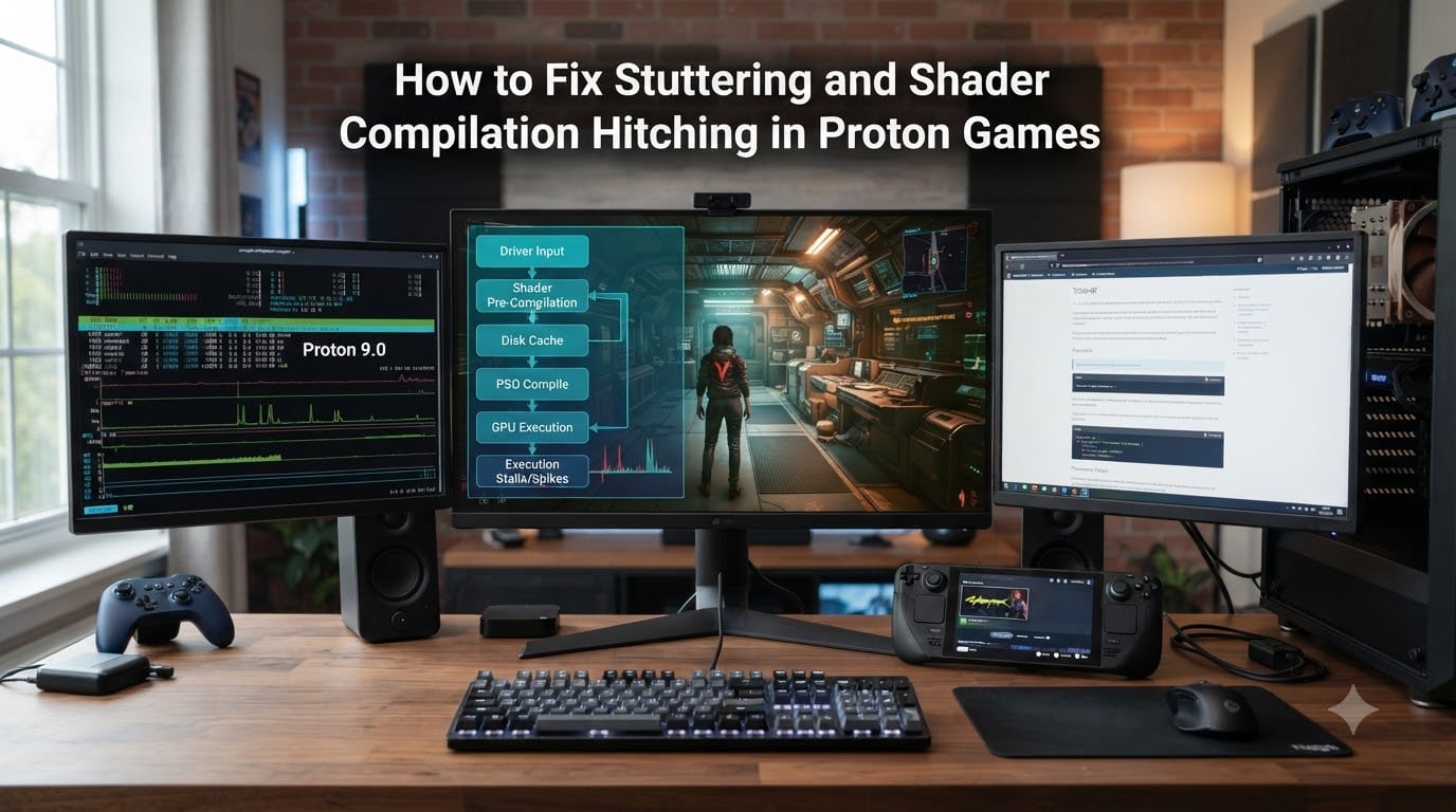 How to Fix Stuttering and Shader Compilation Hitching in Proton Games