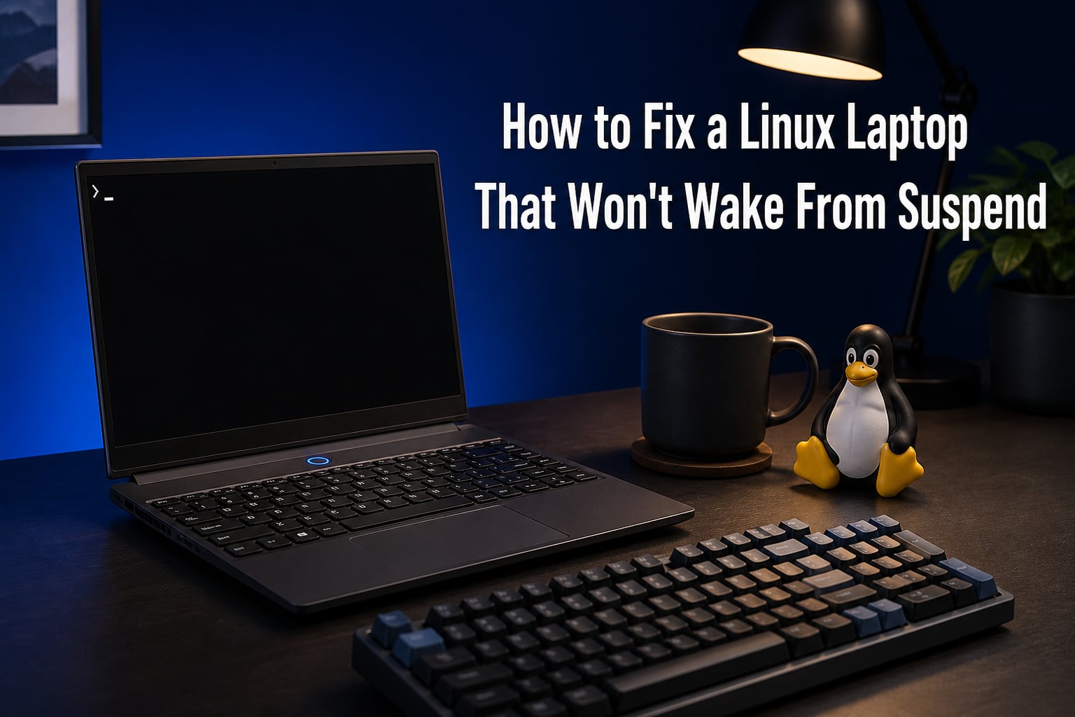 How to Fix a Linux Laptop That Won't Wake From Suspend