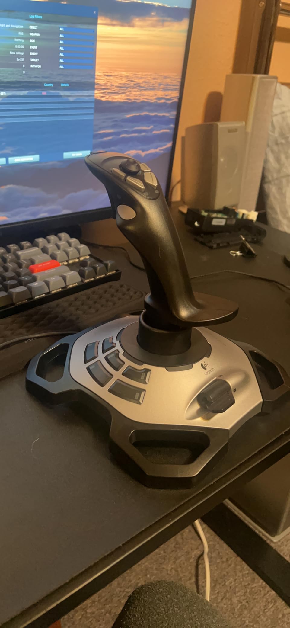 Logitech G Extreme 3D Pro USB Joystick for Windows - Black/Silver customer photo 2
