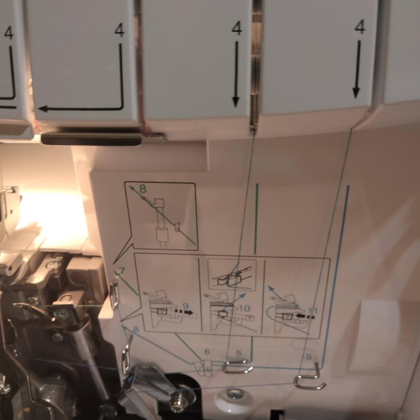 Brother 1034D Serger Overlock Sewing Machine customer photo 1