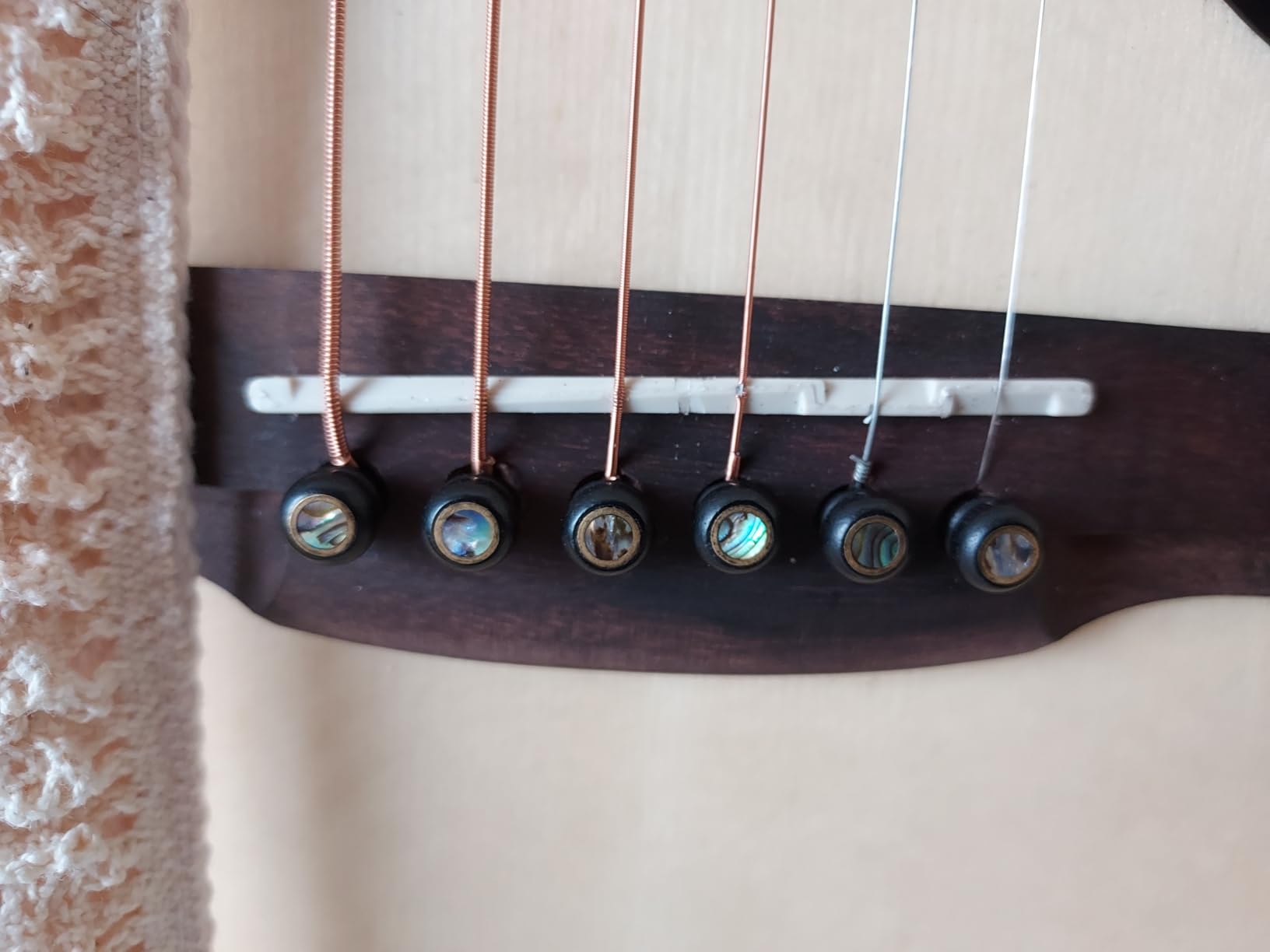 Jasmine S35 Dreadnought Acoustic Guitar Strings 6, Rosewood Fingerboard, Advanced X Bracing – Full-Size Guitar for Beginners & Others – Natural Finish, Right | Sitka spruce top; Mahogany back and sides; Satin finish customer photo 2