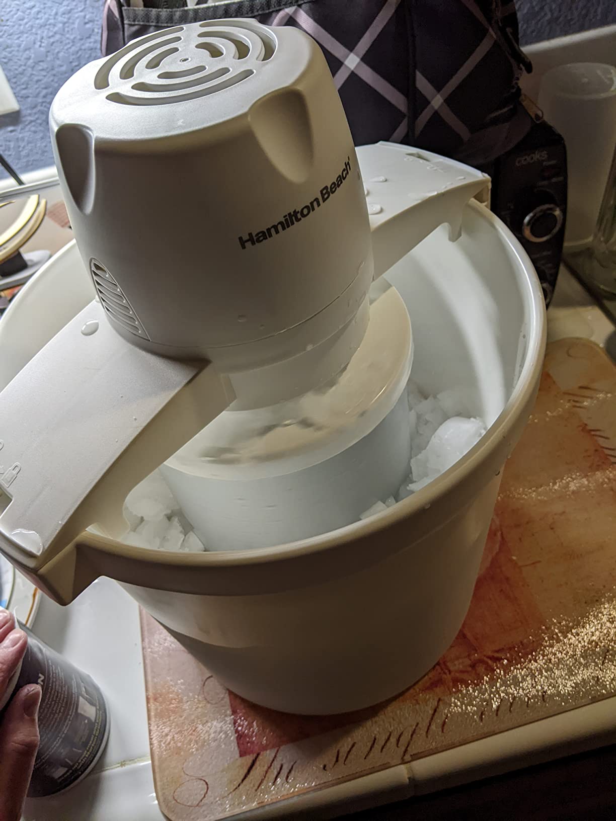 Hamilton Beach Automatic Electric Ice Cream Maker & Frozen Yogurt Machine customer photo 2