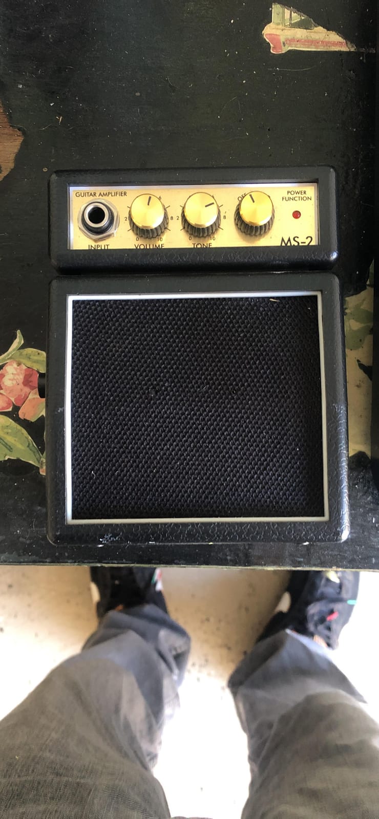 Marshall MS2 Battery-Powered Micro Guitar Amplifier customer photo 1