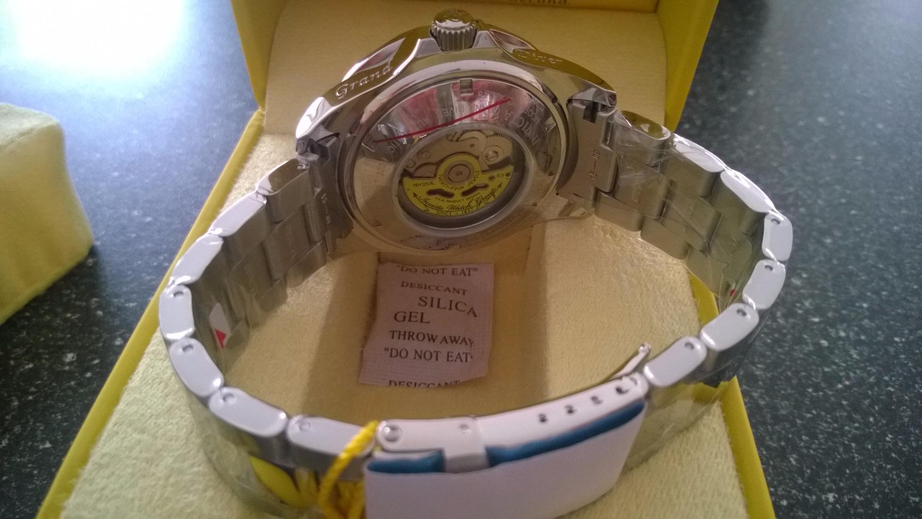 Invicta Men's INVICTA-3045 Pro-Diver Collection Grand Diver Stainless Steel Automatic Watch with Link Bracelet customer photo 1