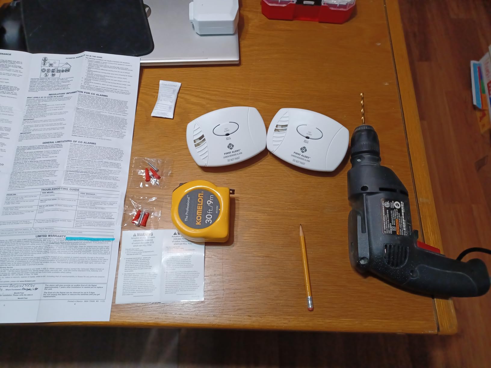 First Alert Battery Carbon Monoxide Alarm customer photo 1