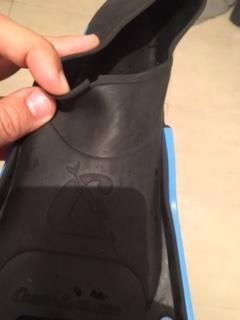 Cressi Short Full Foot Pocket Fins for Swimming or Training in the Pool and in the Sea - Light: made in Italy customer photo 2