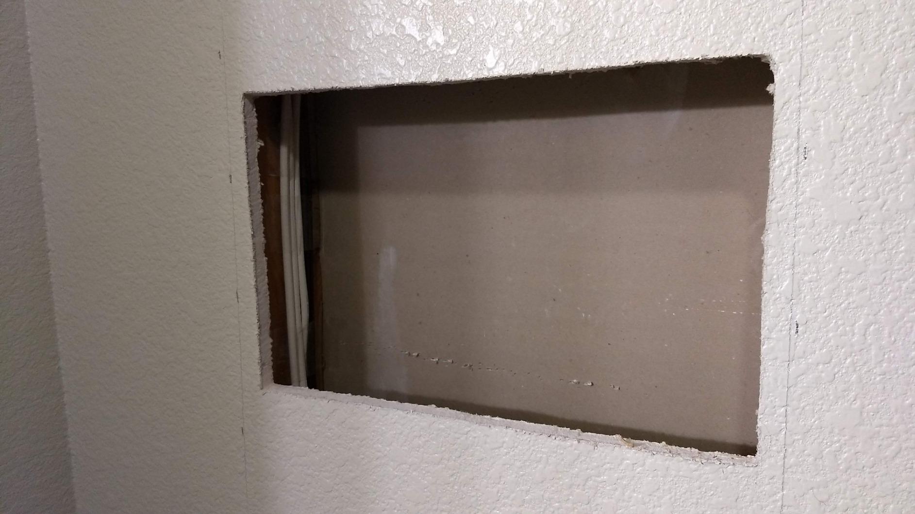 Homak First Watch Between The Studs High Security Steel Wall Safe, White customer photo 1