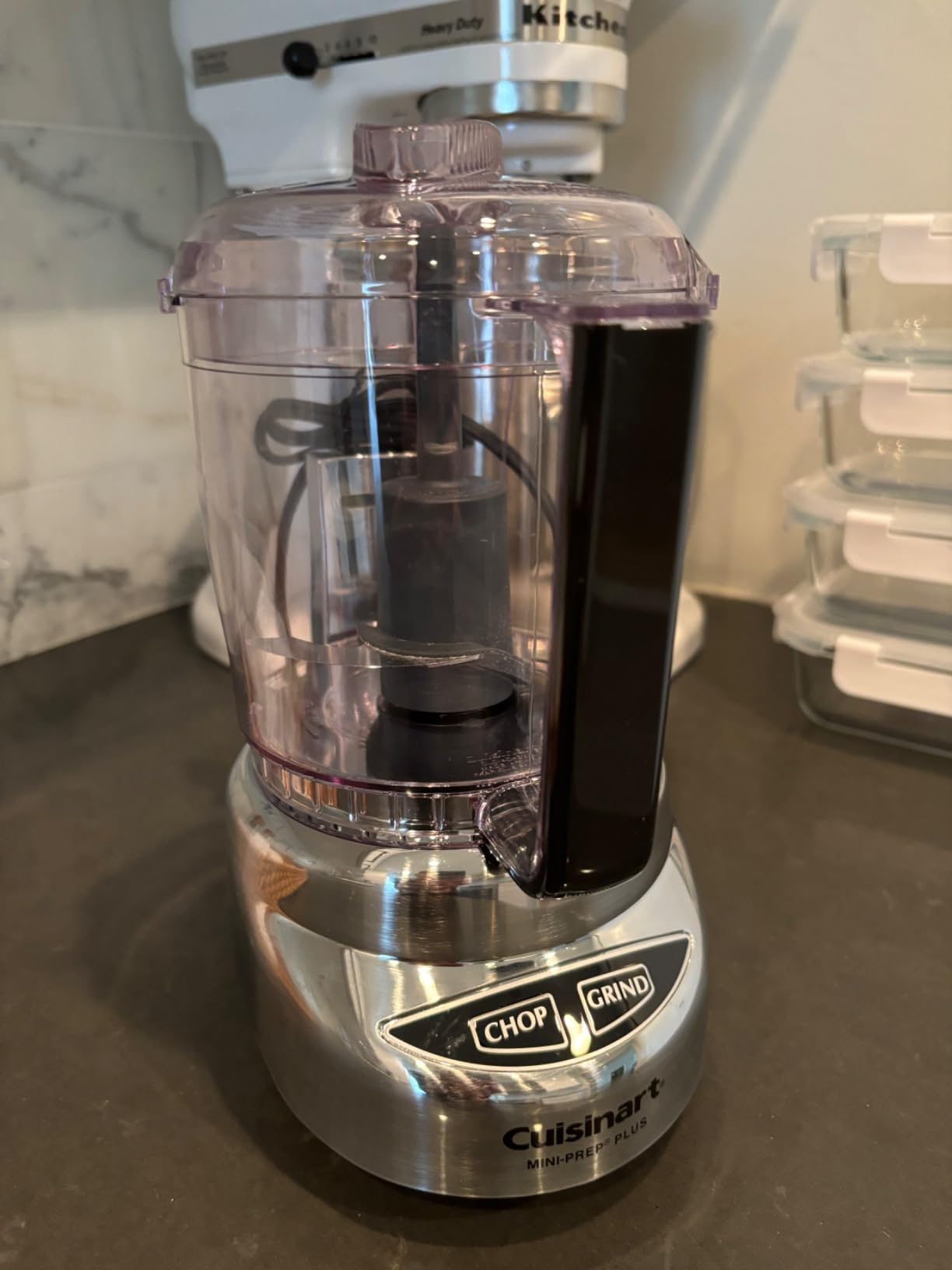 Cuisinart Mini Prep Plus Food Processor, 4 Cup, Brushed Stainless (Shiny) customer photo 1