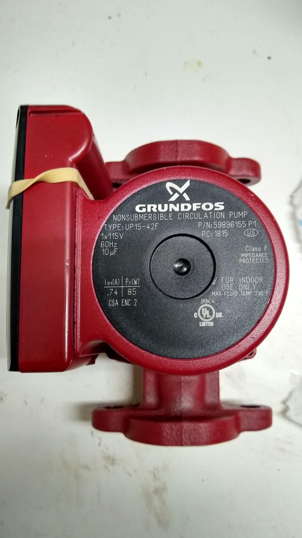 Grundfos 59896155, UP15-42F, SuperBrute Recirculating Pump 1/25 HP,115 -Volt, SMALL RED customer photo 1