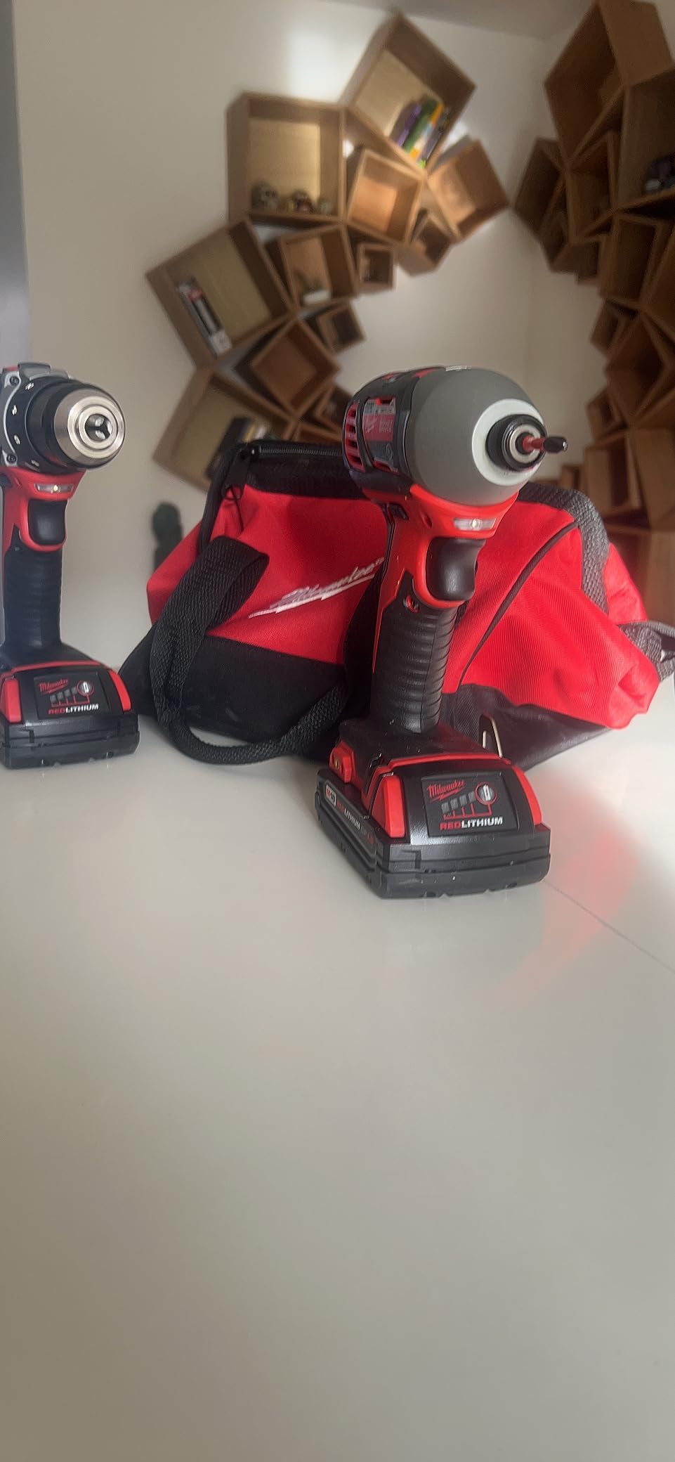 Milwaukee 2691-22 18-Volt Compact Drill and Impact Driver Combo Kit customer photo 1