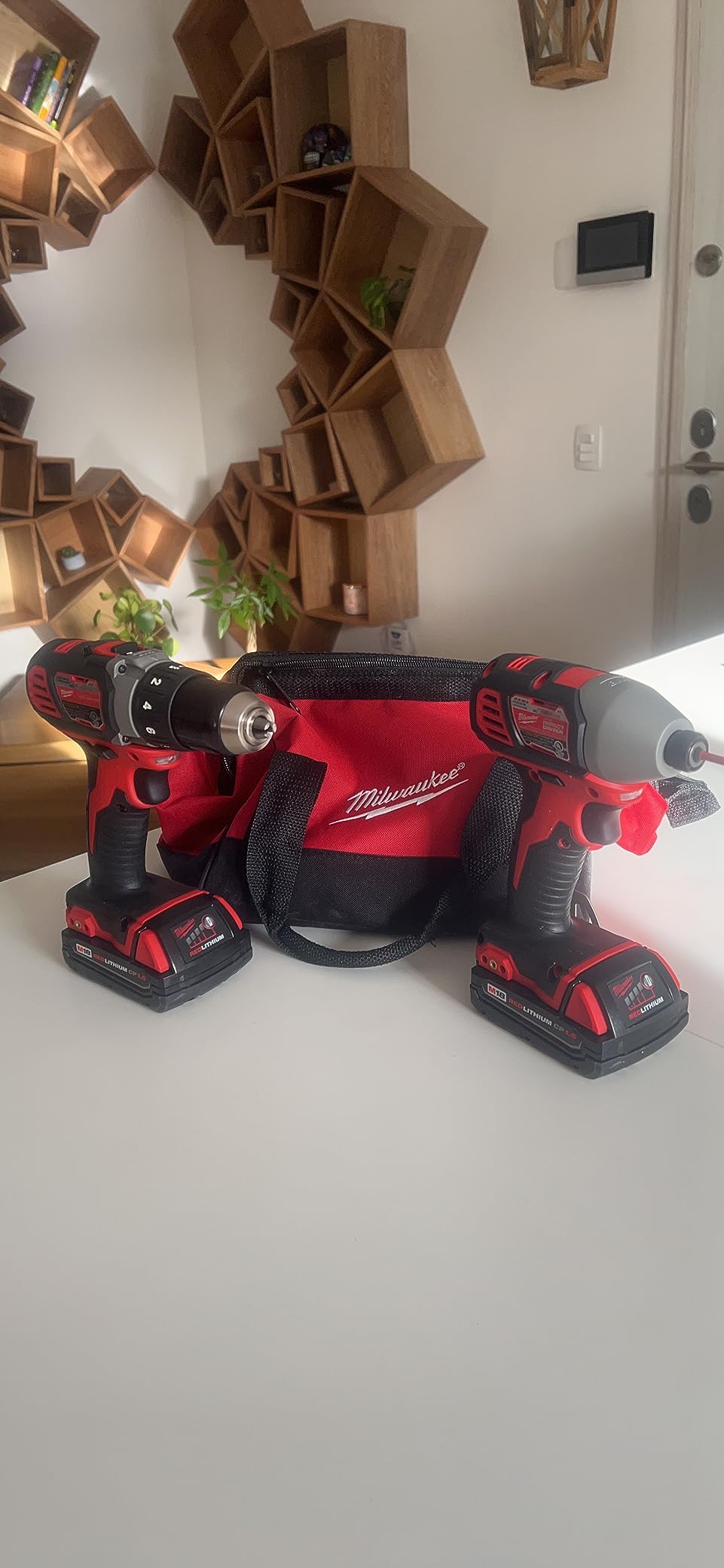 Milwaukee 2691-22 18-Volt Compact Drill and Impact Driver Combo Kit customer photo 2