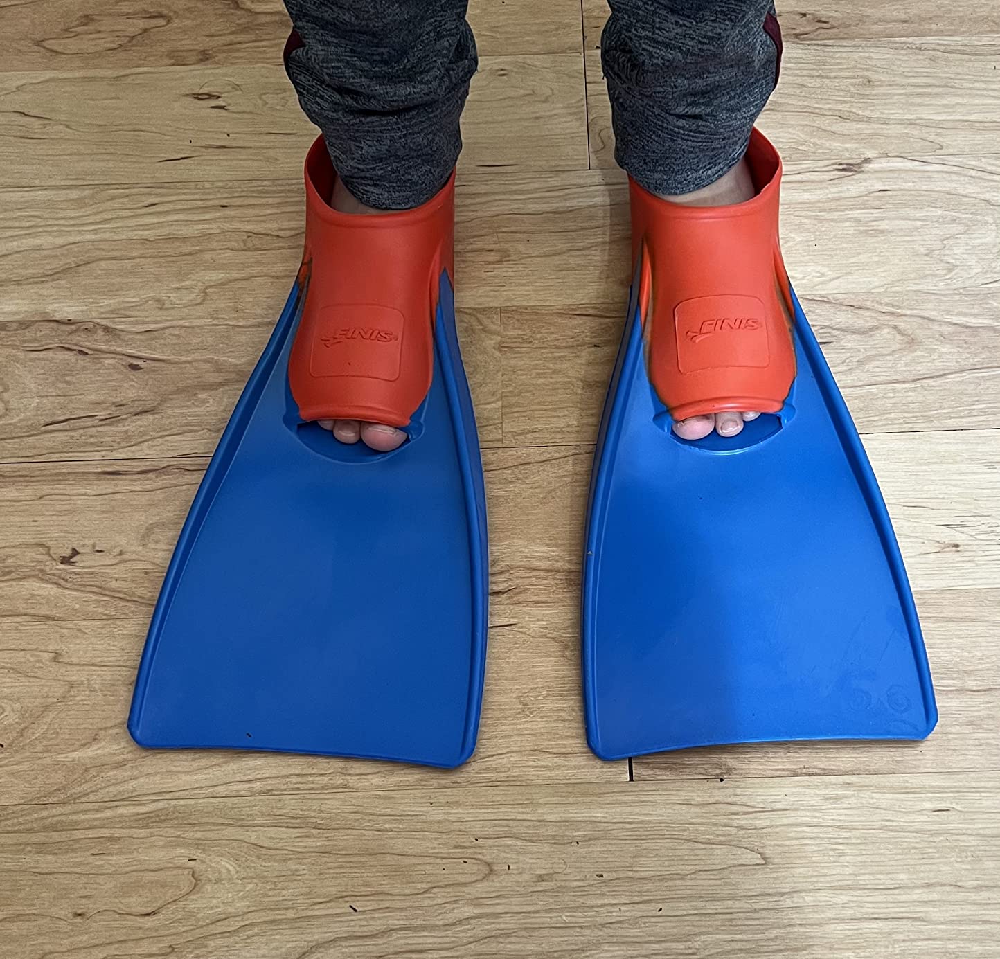 FINIS Long Floating Swim Fins - Adult Training Fins - Improves Kick Technique & Body Position customer photo 2