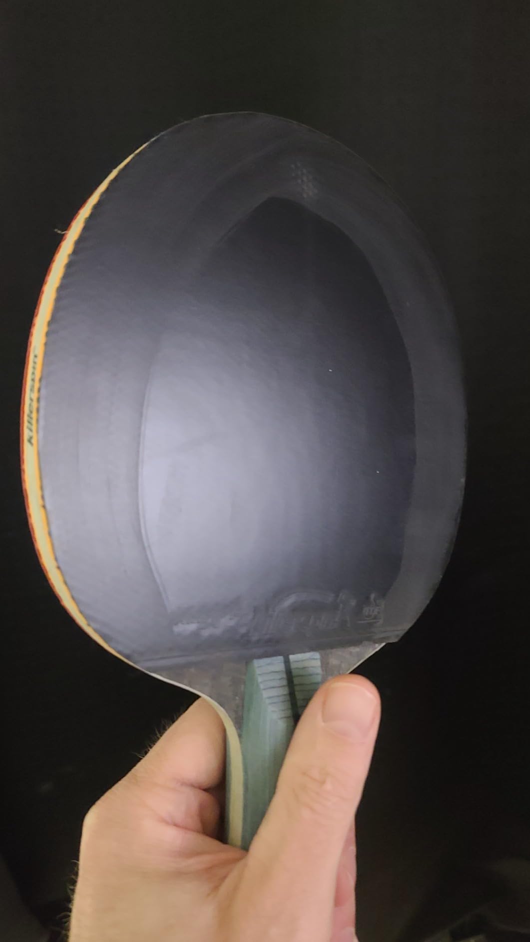 Killerspin Jet 600 Spin N2 Ping Pong Racket – Advanced Table Tennis Racket, 5 Layer Wood Blade, Nitrx-4Z Rubbers, Flared Handle customer photo 1