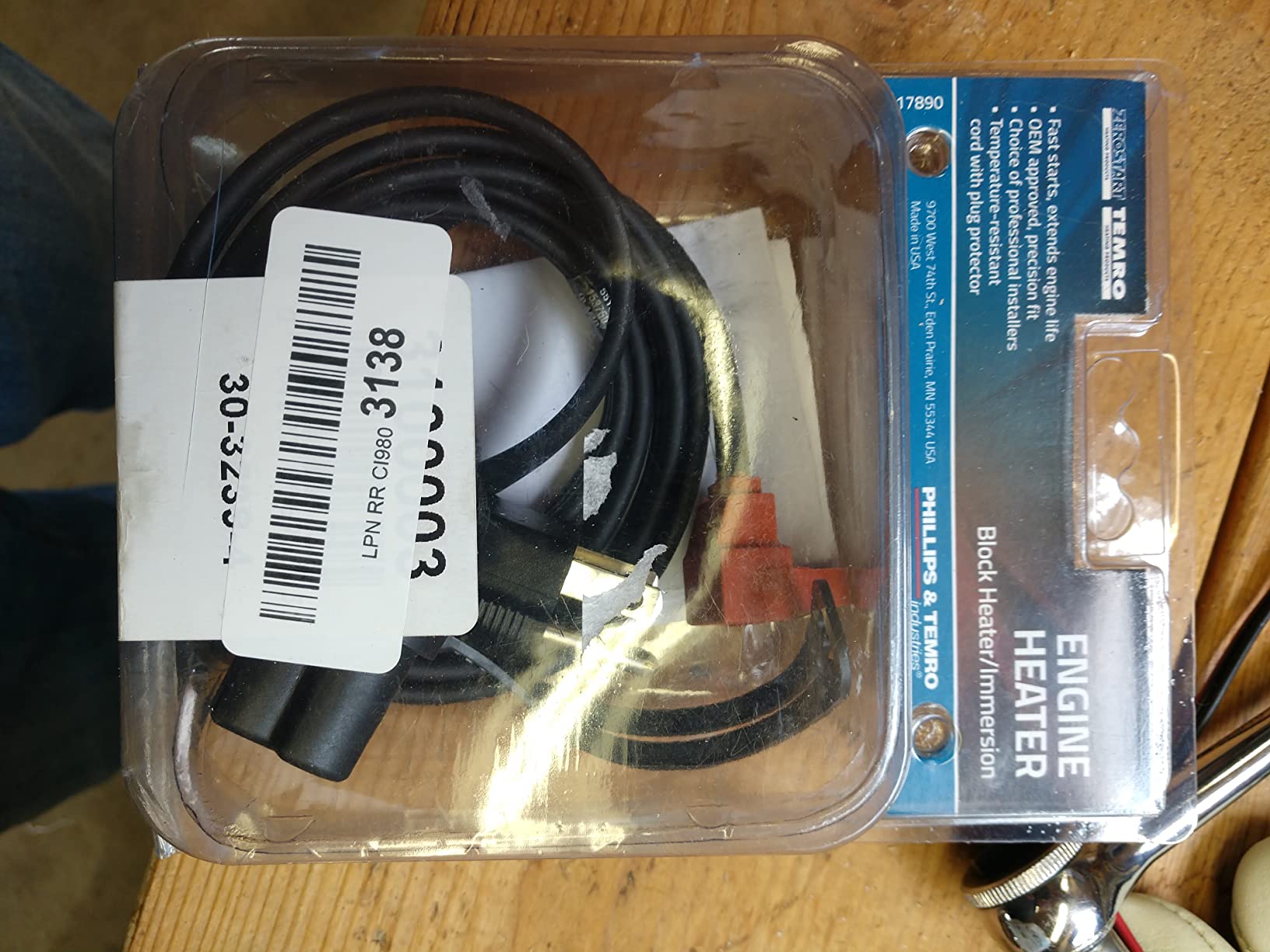 Zerostart Engine Block Heater for Kubota Yanmar Jaguar Jeep 1