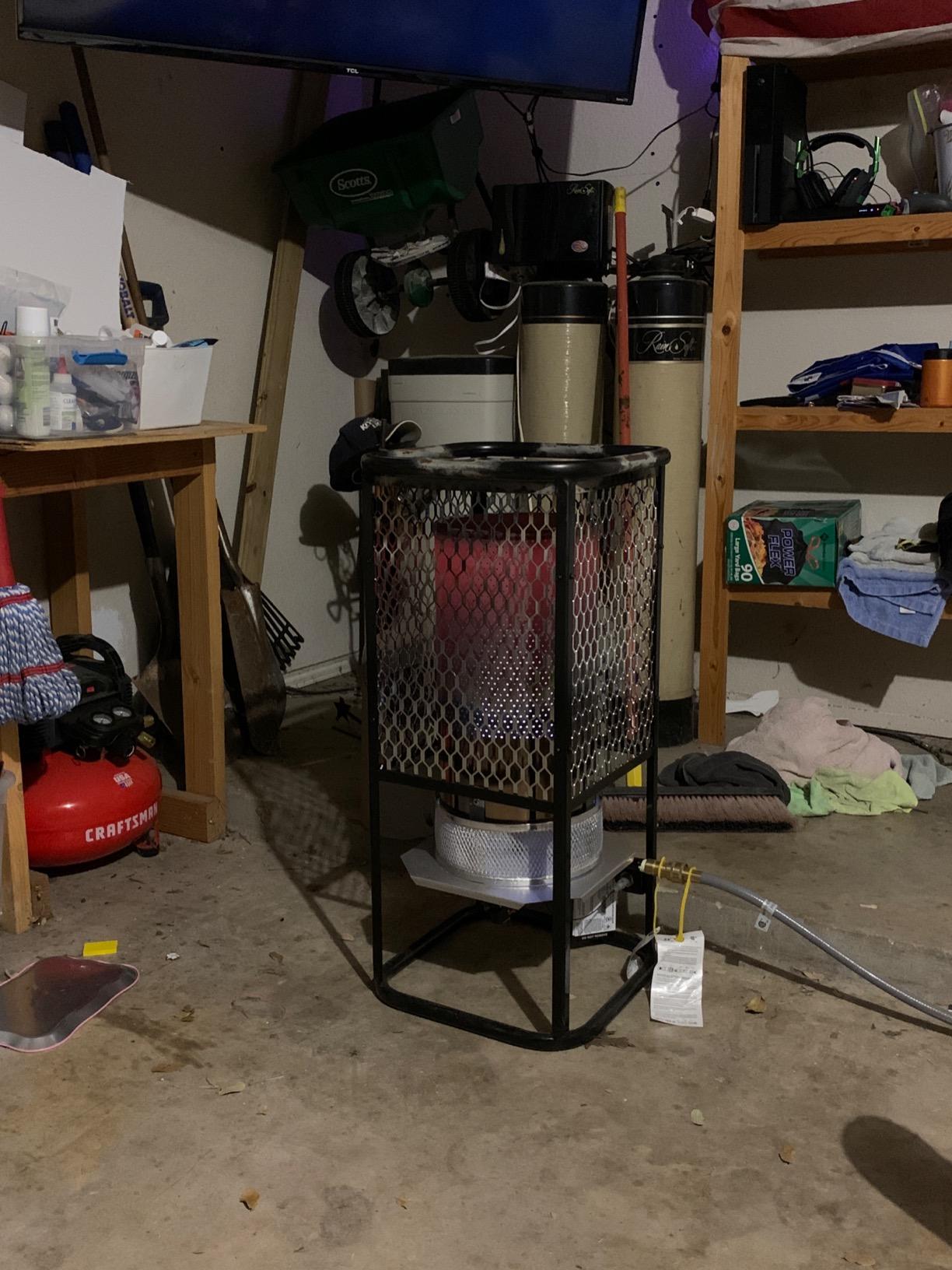 Heatstar By Enerco F170850 Radiant Natural Gas Heater HS125NG Salamander, 125K customer photo 1