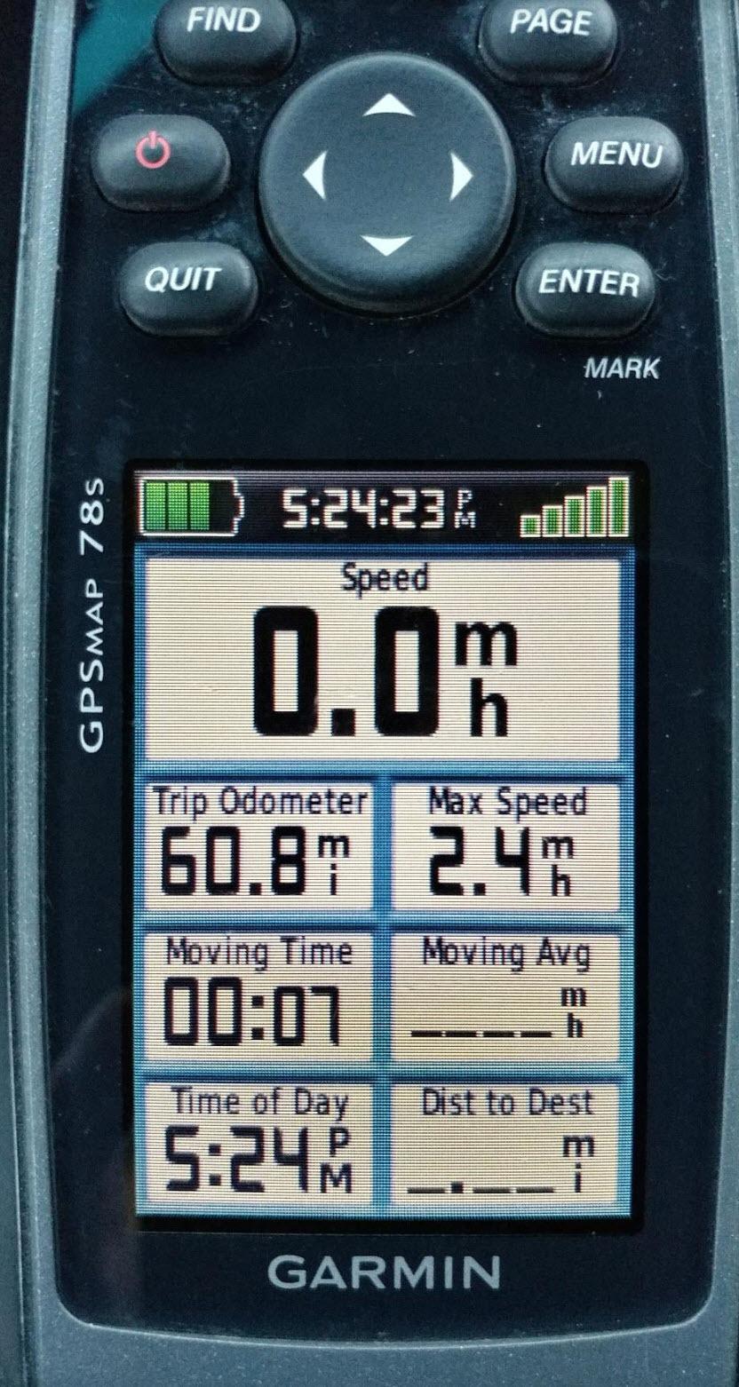Garmin GPSMAP 78S Marine GPS Navigator and World Wide Chartplotter (010-00864-01) customer photo 1