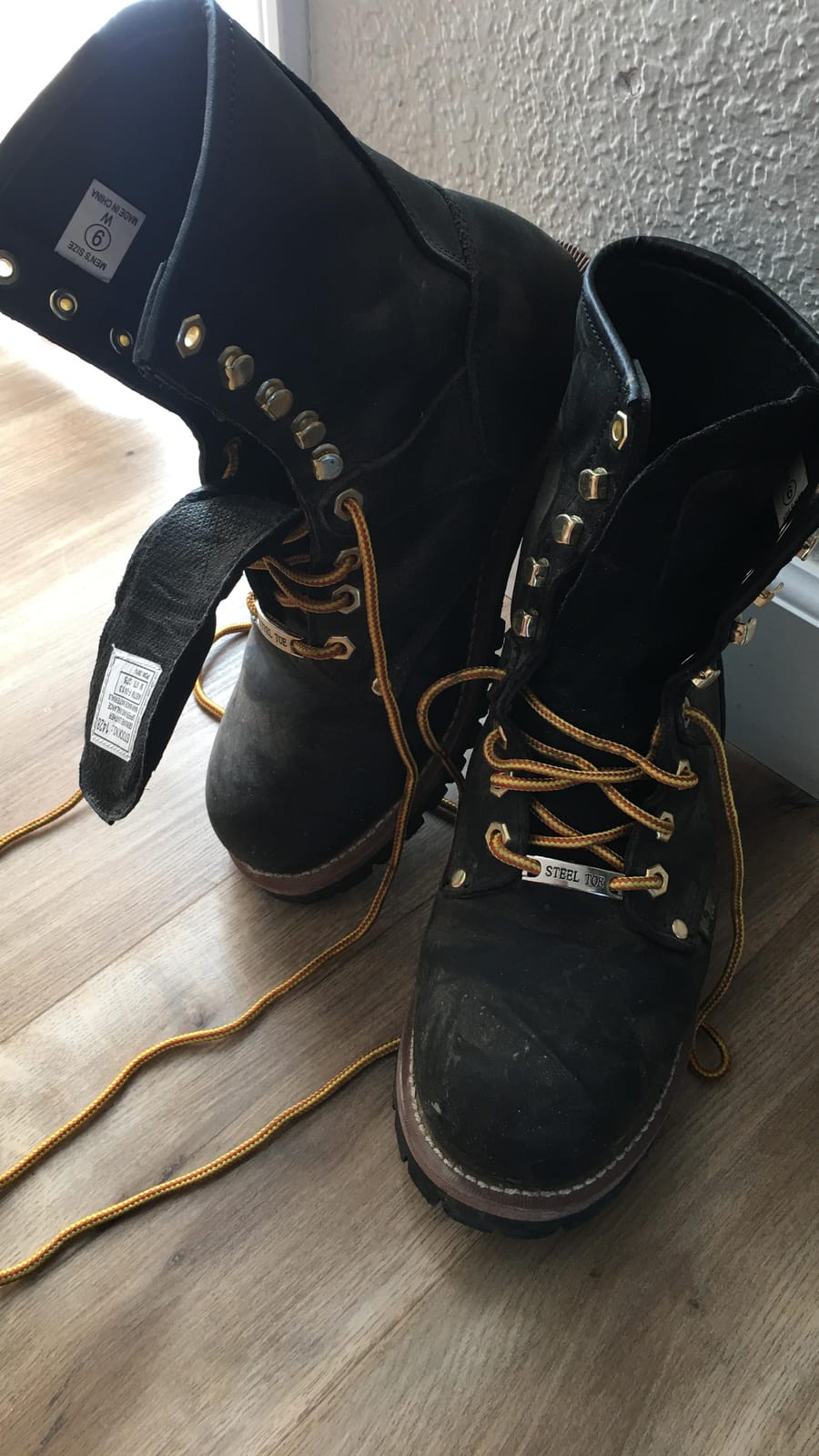 Ad Tec mens 9 Inch Super Steel Toe Super Logger Boot customer photo 1