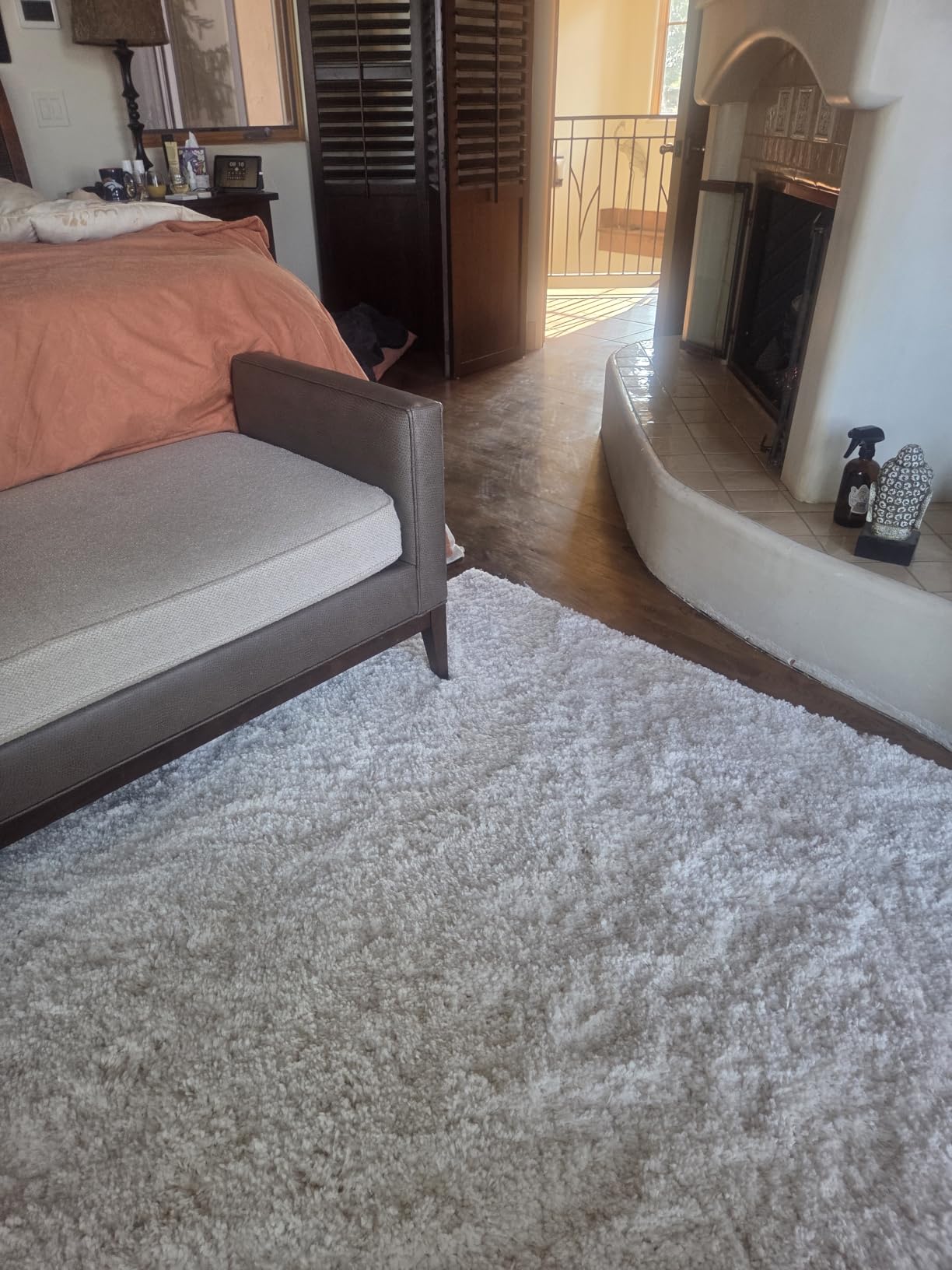 SAFAVIEH Area Rug 8x10 - California Shag Collection - Large - Beige, Non-Shedding & Easy to Clean, Ultra Plush Thick Pile, Ideal for Living Room, Bedroom, Dining Space customer photo 2