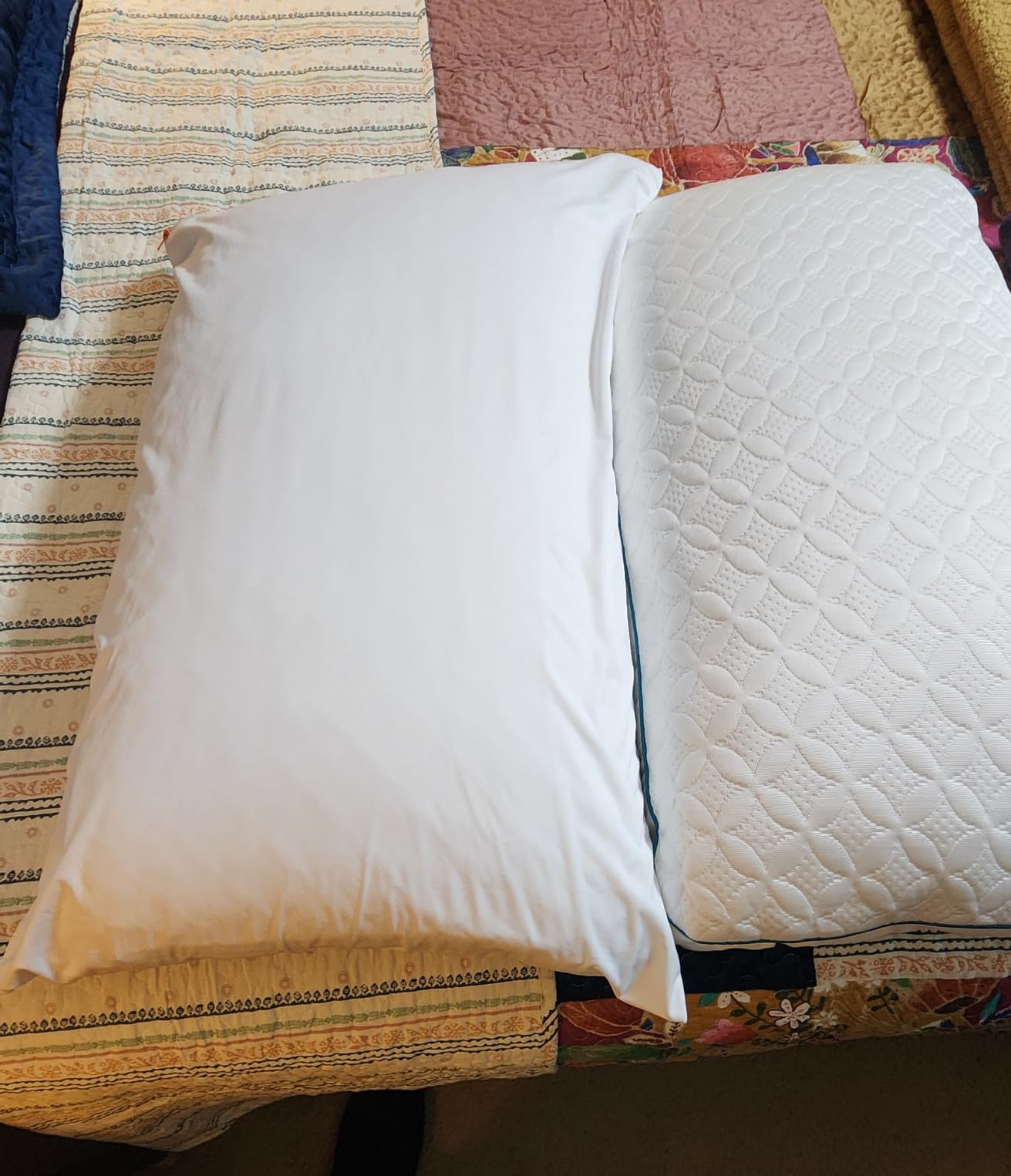 HOSPITOLOGY PRODUCTS Pillow Encasement - Zippered Bed Bug Dust Mite Proof Hypoallergenic - Sleep Defense System - Standard - Waterproof - Set of 2 - 20