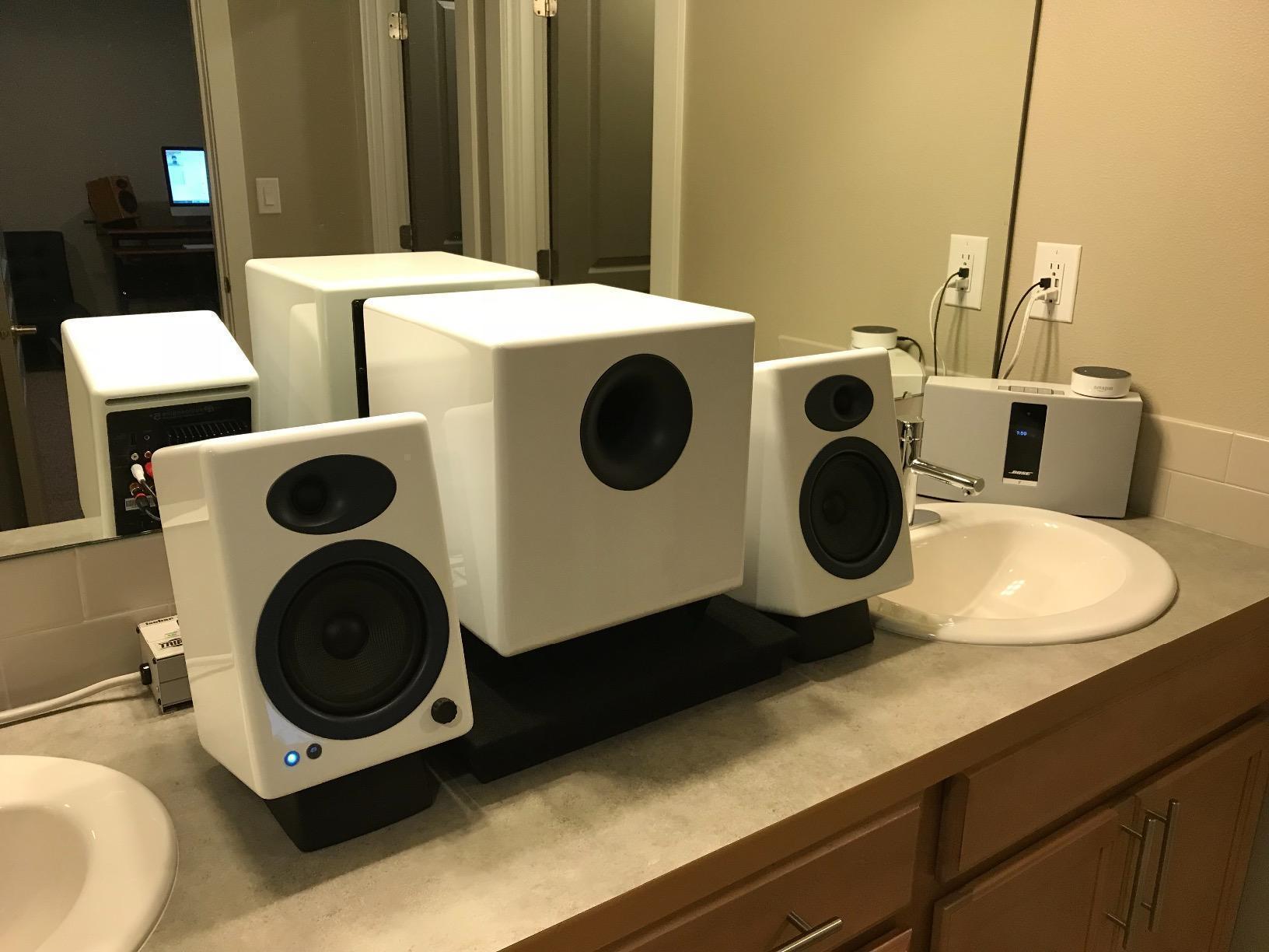 Audioengine A5+ Wired Bookshelf Speakers – Powered Speakers customer photo 1