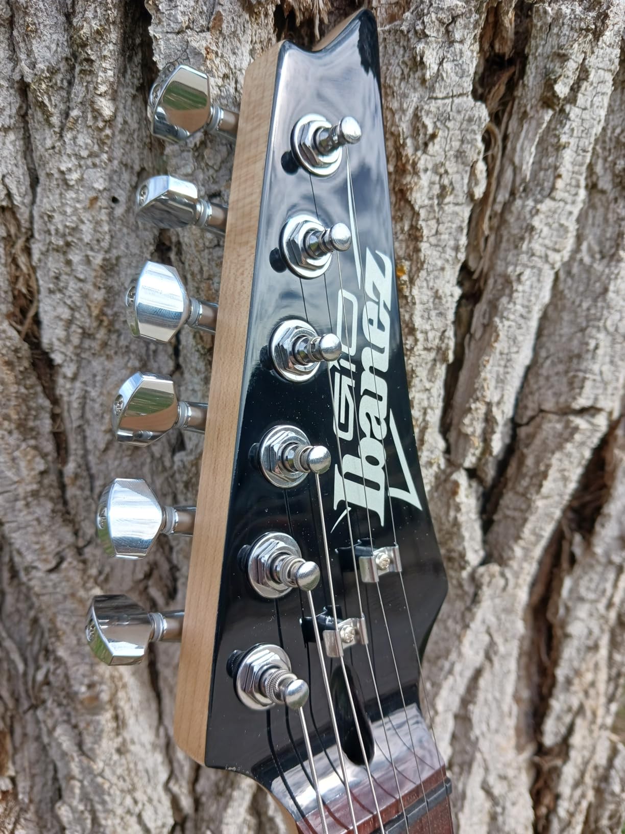 Ibanez GIO Series GRX70QA - Transparent Black Sunburst customer photo 1