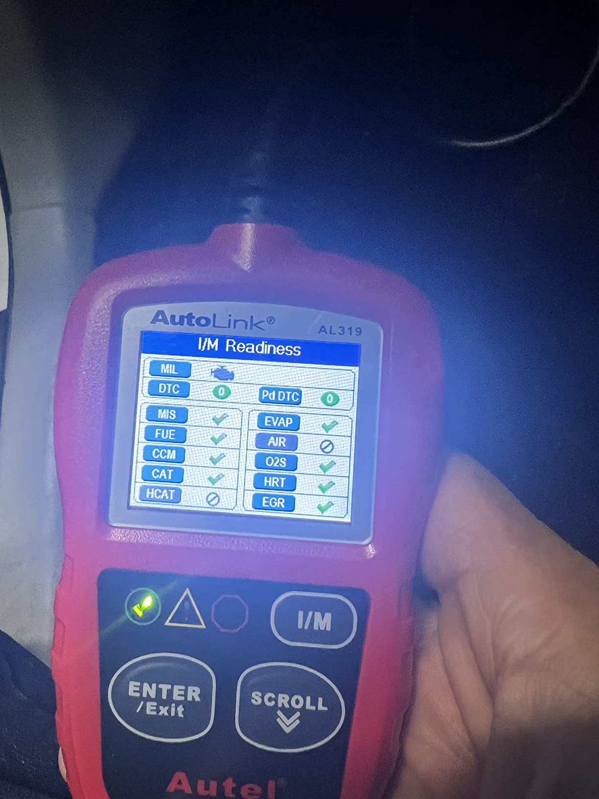 Autel AL319 Professional OBD2 Scanner, Enhanced Check Engine Code Reader customer photo 1