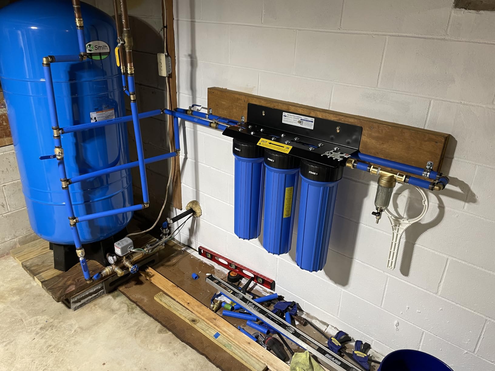 iSpring WGB32B Commercial-Grade Whole House Water Filter System customer photo 1